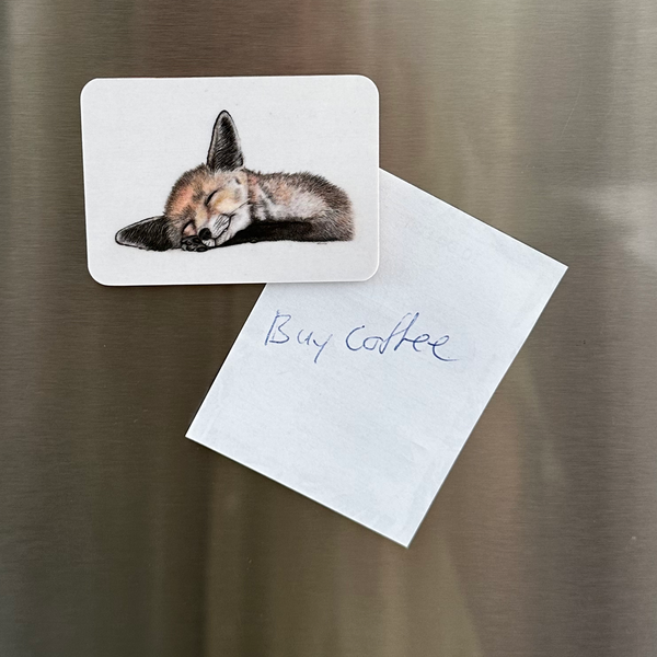 Felix the fox - Fridge Magnet