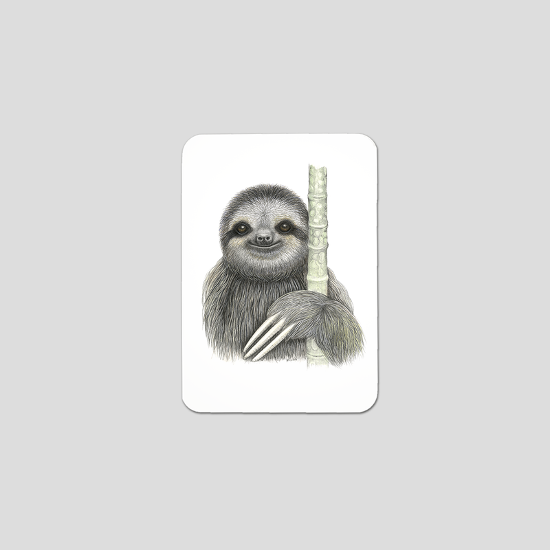 Shugi the sloth - Fridge magnet