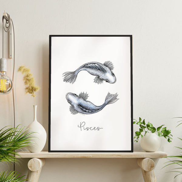 Pisces - Fine art print