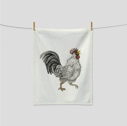 ralph the rooster kitchen towel