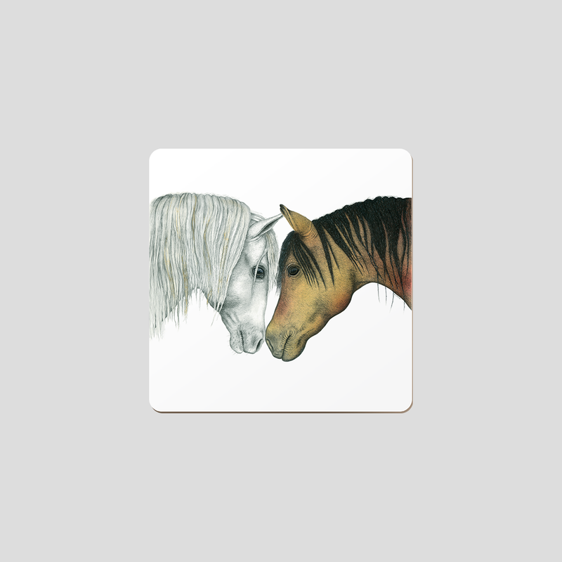 Soulmates Horses - Coaster